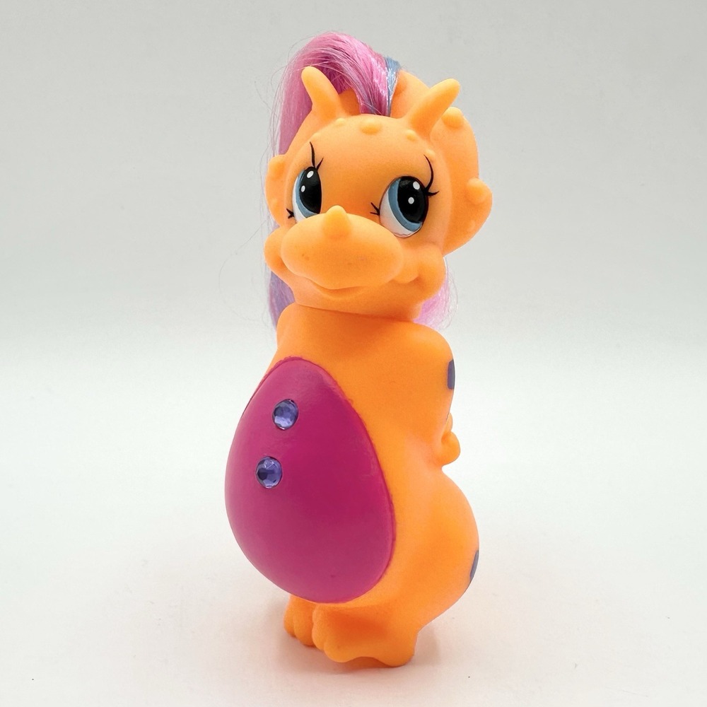 Darlin Dinos Tri Sarah Tops Orange Purple Gems Dinosaur Figure Vintage 1990s